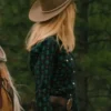 Yellowstone S5 Beth Dutton Printed Cotton Shirt