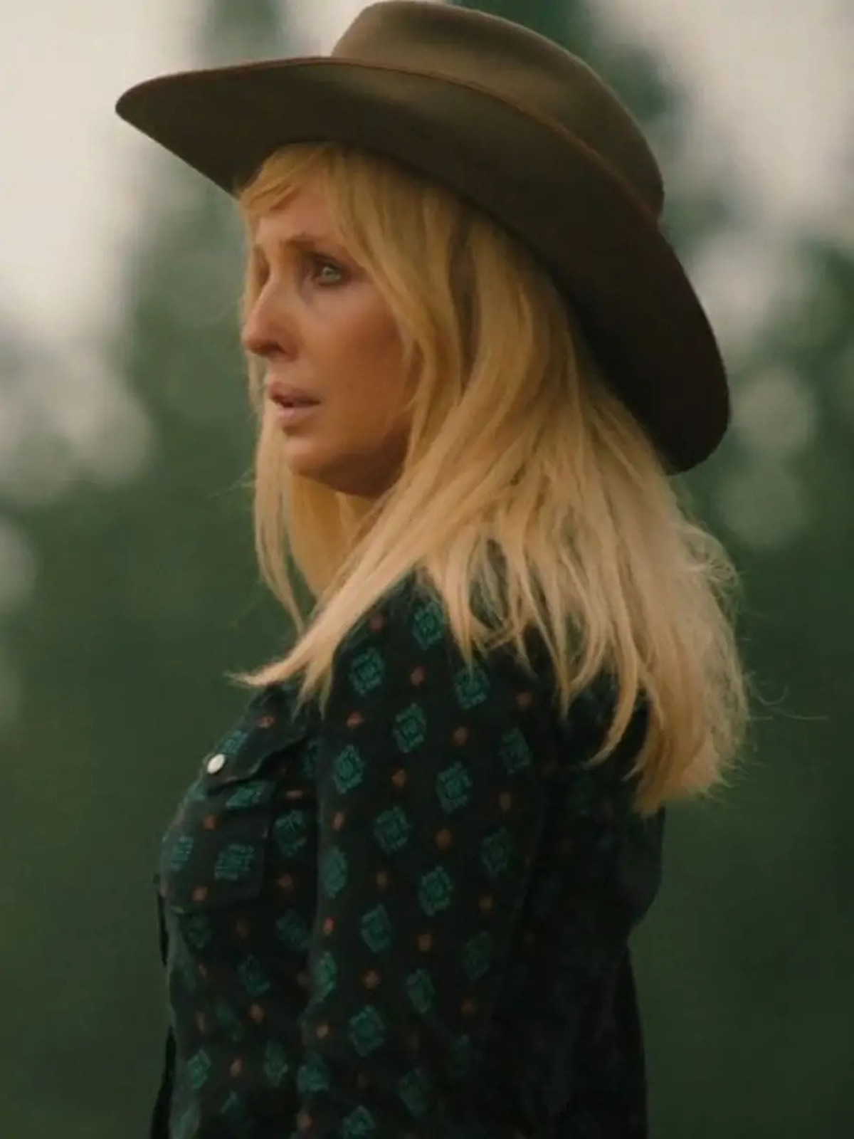 Yellowstone S5 Beth Dutton Printed Cotton Shirt