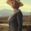 Yellowstone 1923 Cara Dutton Gray Coat