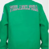 Philadelphia Eagles Crest Kelly Green Varsity Jacket