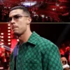 Cristiano Ronaldo CR7 Green Wool Jacket