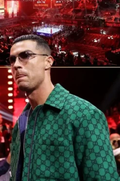 Cristiano Ronaldo CR7 Green Wool Jacket