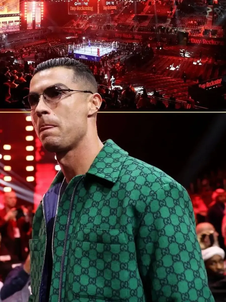 Cristiano Ronaldo CR7 Green Wool Jacket