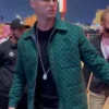 Cristiano Ronaldo CR7 Green Wool Jacket