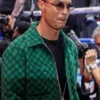 Cristiano Ronaldo CR7 Green Wool Jacket