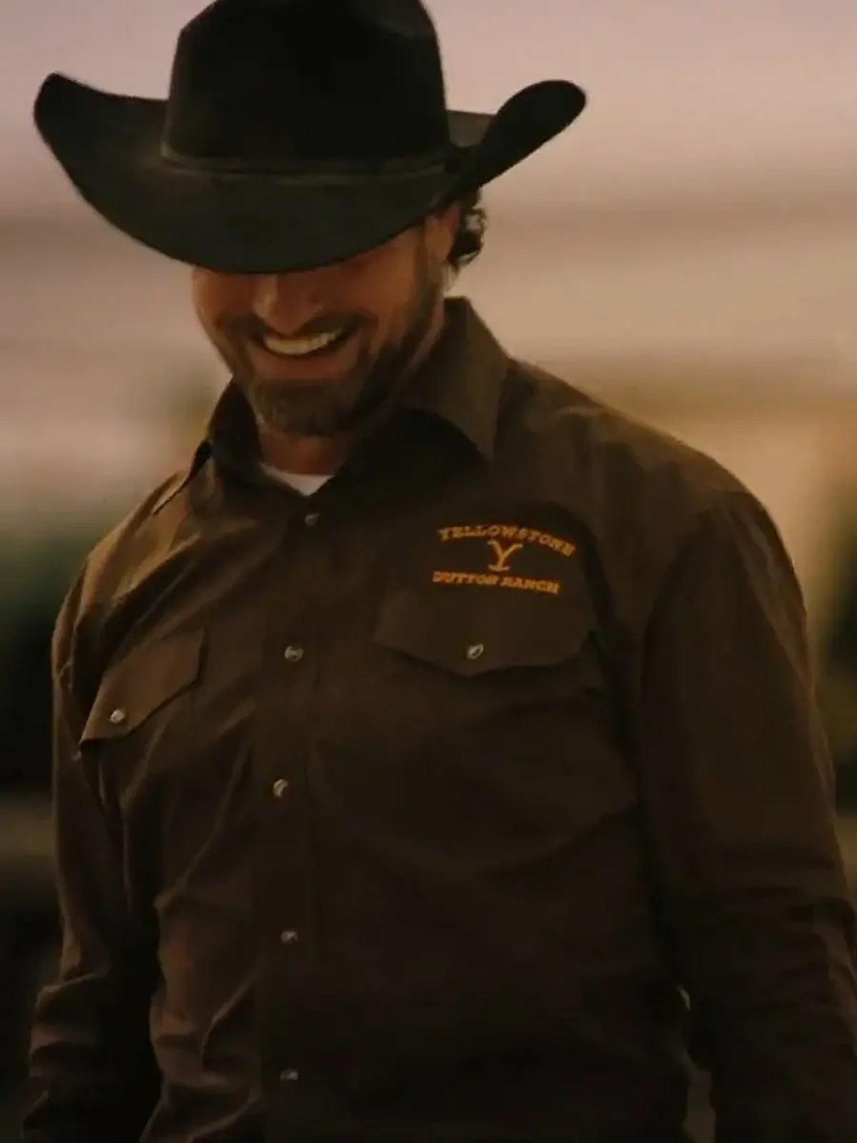 Yellowstone S5 Dutton Ranch Brown Shirt - Image 2