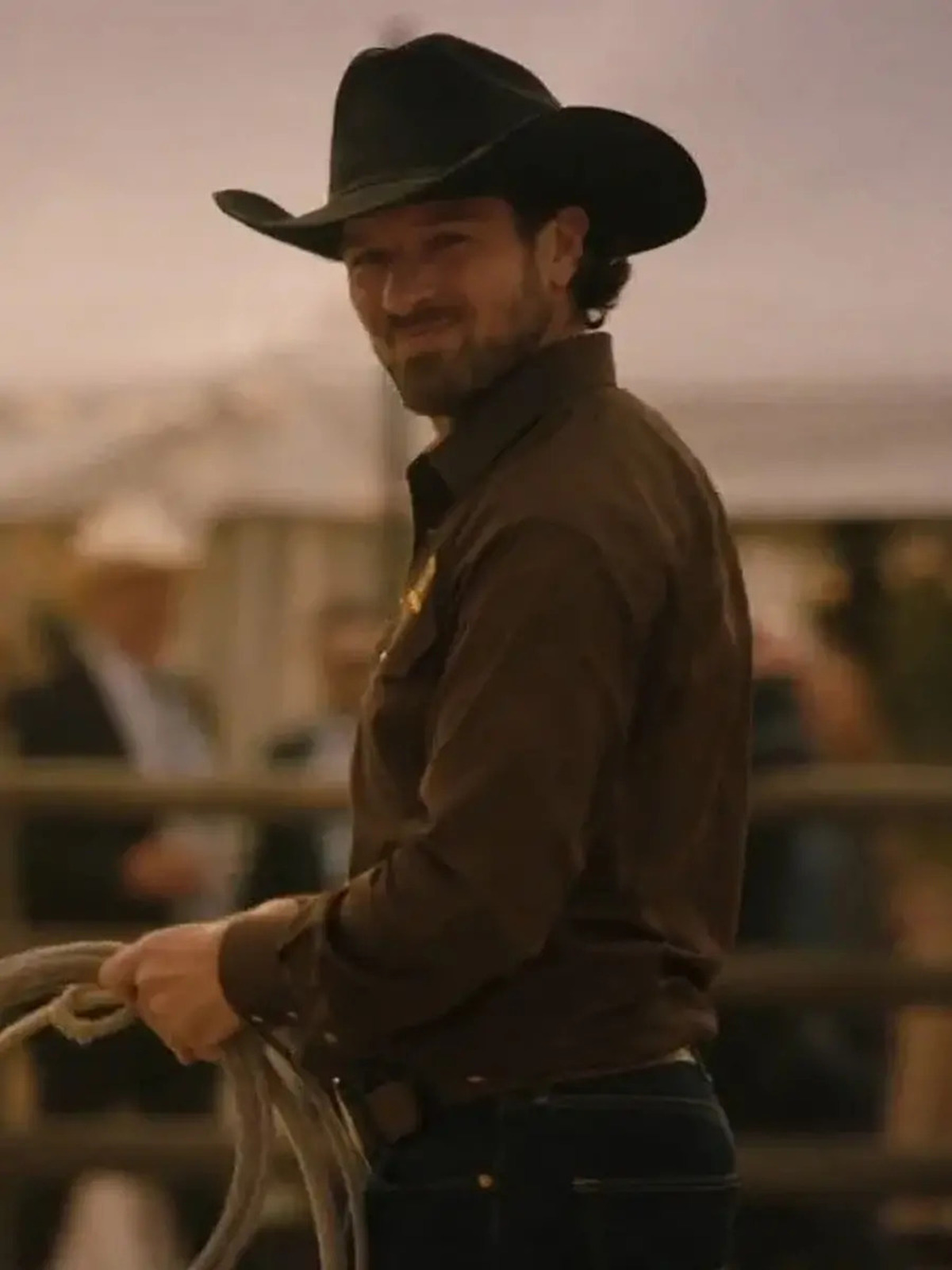 Yellowstone S5 Dutton Ranch Brown Shirt - Image 3
