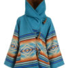 Kelly Reilly Yellowstone S3 Beth Dutton Blue Coat