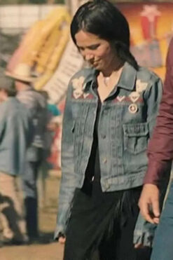 Yellowstone S5 Kelsey Asbille Blue Denim Jacket