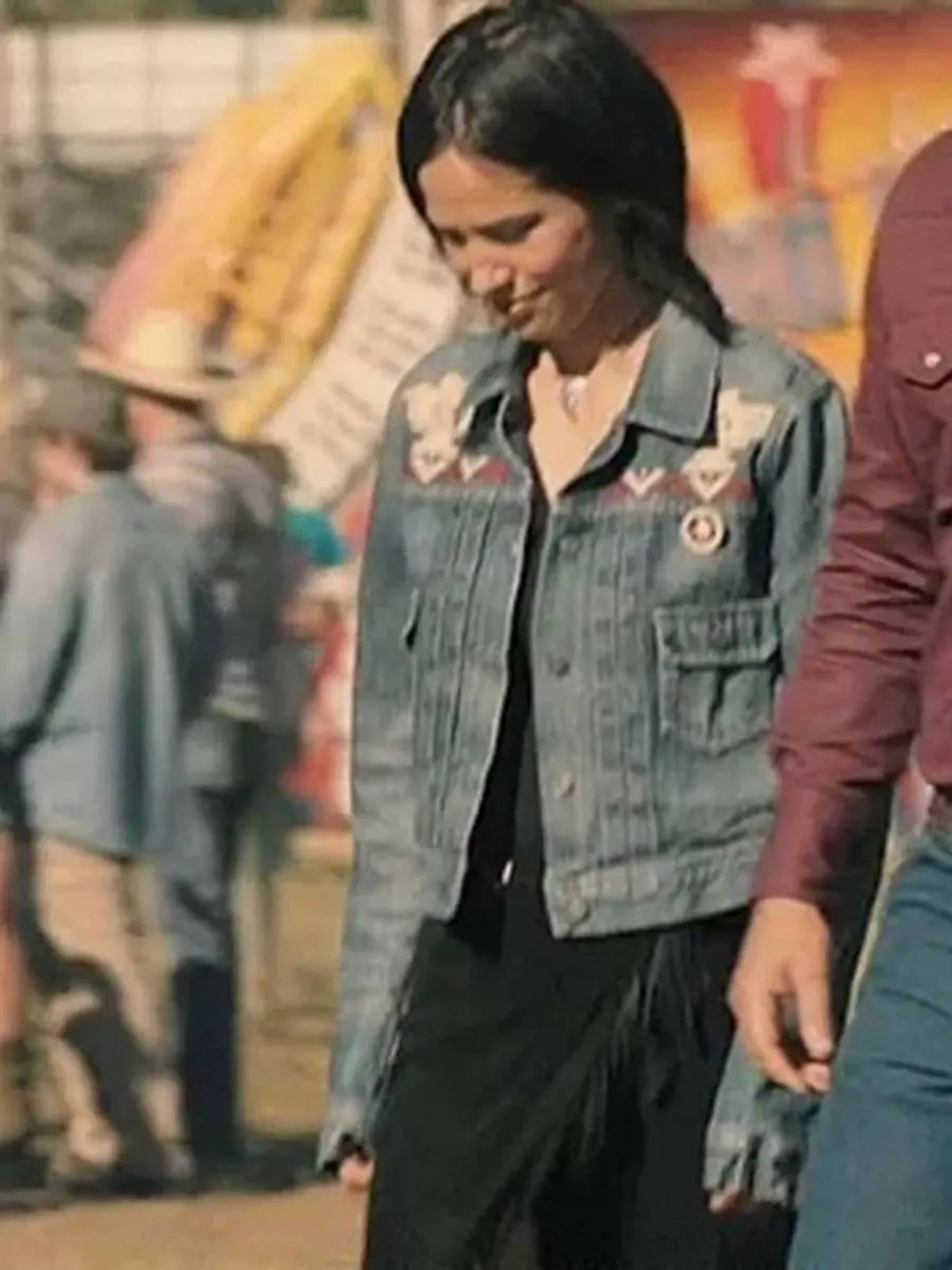 Yellowstone S5 Kelsey Asbille Blue Denim Jacket
