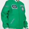 Philadelphia Eagles Crest Kelly Green Varsity Jacket