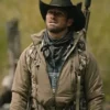 Yellowstone S5 Ryan Bingham Walker Beige Cotton Jacket