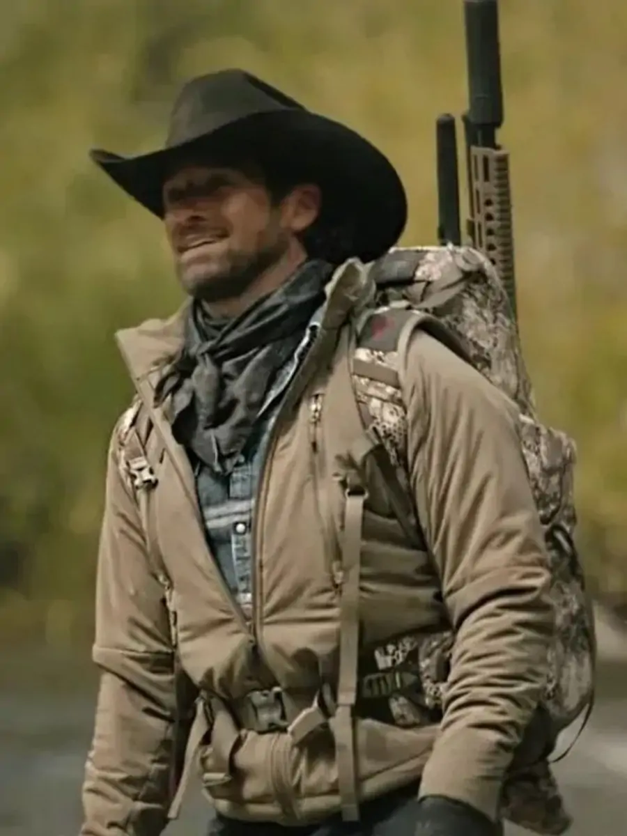 Yellowstone S5 Ryan Bingham Walker Beige Cotton Jacket