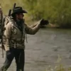 Yellowstone S5 Ryan Bingham Walker Beige Cotton Jacket