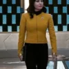 Star Trek Discovery Rebecca Romijn Yellow Leather Jacket
