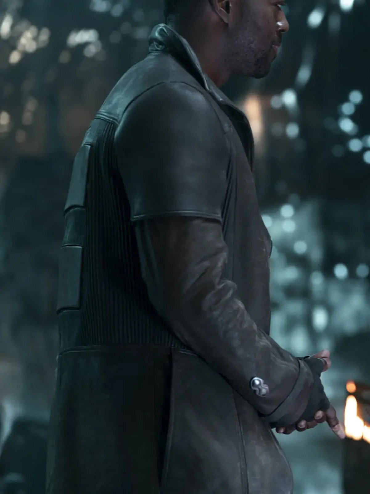 Star Trek S5 Discovery Cleveland Booker Leather Coat