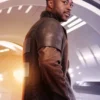 Star Trek S5 Discovery Cleveland Booker Leather Coat