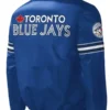 Toronto Blue Jays Blue Varsity Satin Jacket