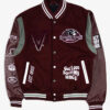 Virginia Union University 3.0 Maroon Varsity Jacket