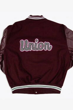Virginia Union University 3.0 Maroon Varsity Jacket