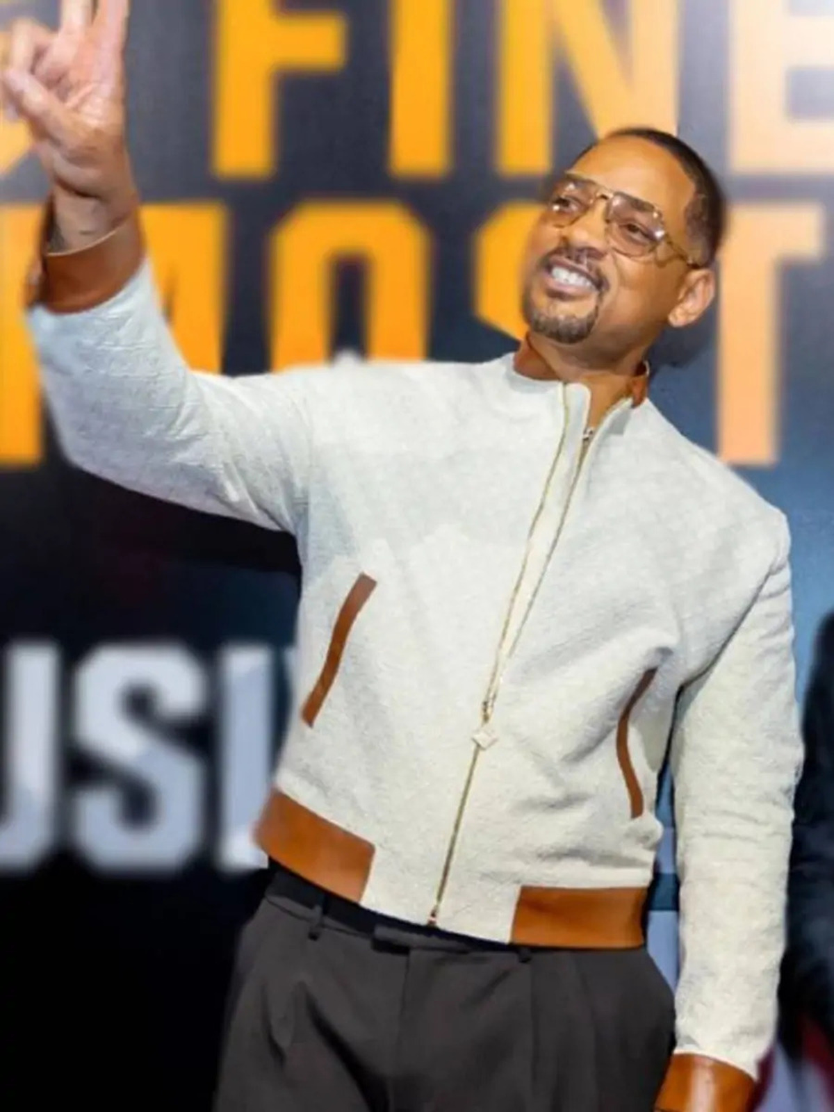 Will Smith Bad Boys Ride Or Die Premiere White Jacket