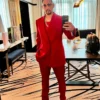 Will Smith Red Suit