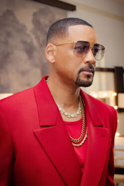 Will Smith Red Suit