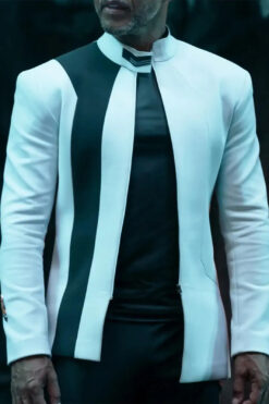 Wilson Cruz Star Trek Discovery White Cotton Jacket