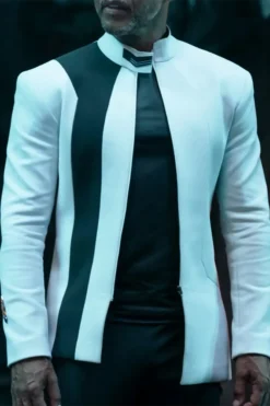 Wilson Cruz Star Trek Discovery White Cotton Jacket