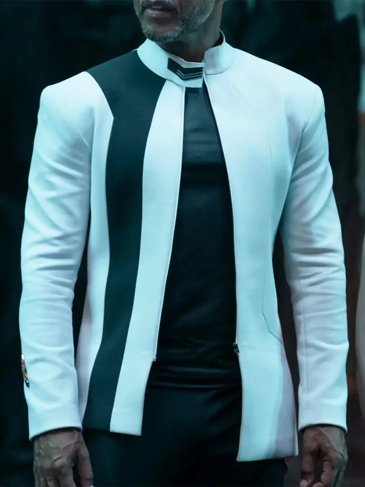Wilson Cruz Star Trek Discovery White Cotton Jacket