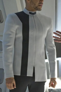 Wilson Cruz Star Trek Discovery White Cotton Jacket