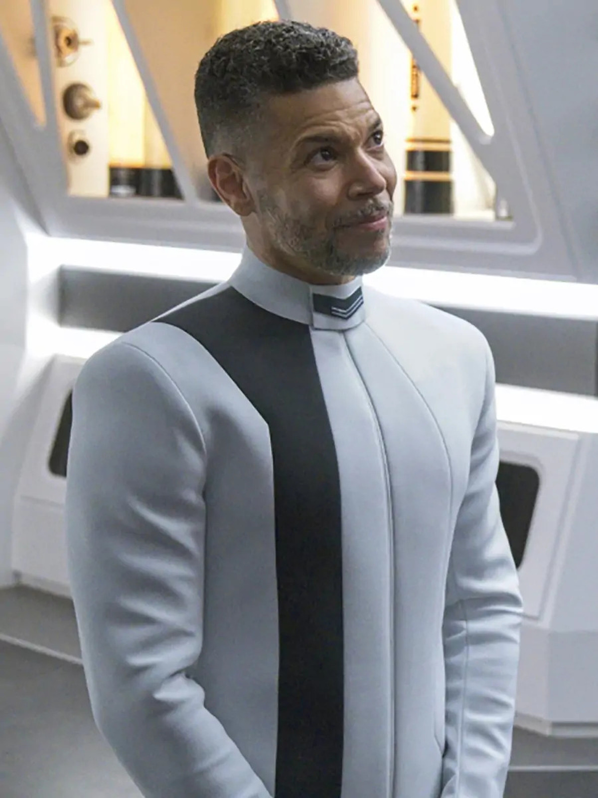 Wilson Cruz Star Trek Discovery White Cotton Jacket