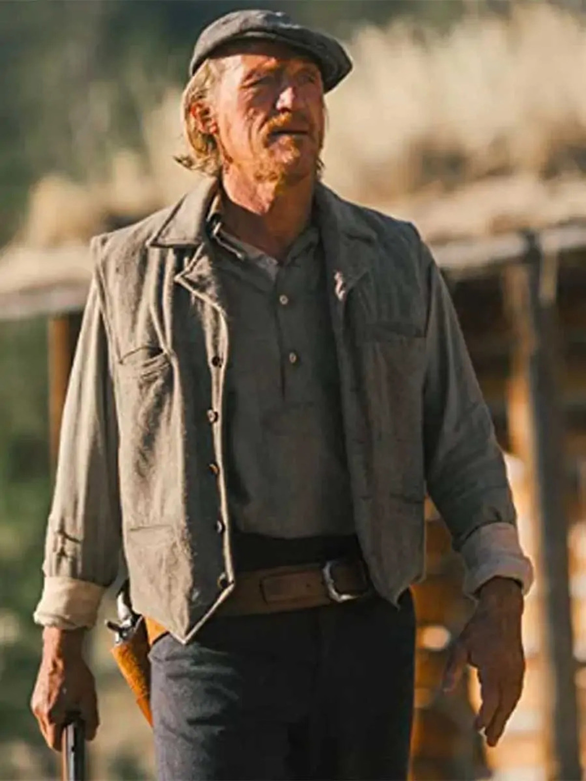 Yellowstone 1923 Jerome Flynn Gray Vest