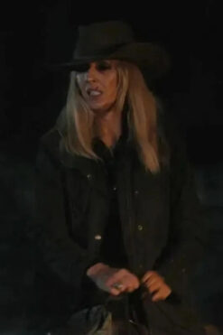Yellowstone S5 Beth Dutton Black Cotton Jacket