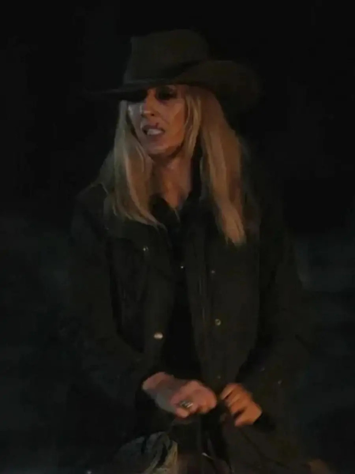 Yellowstone S5 Beth Dutton Black Cotton Jacket