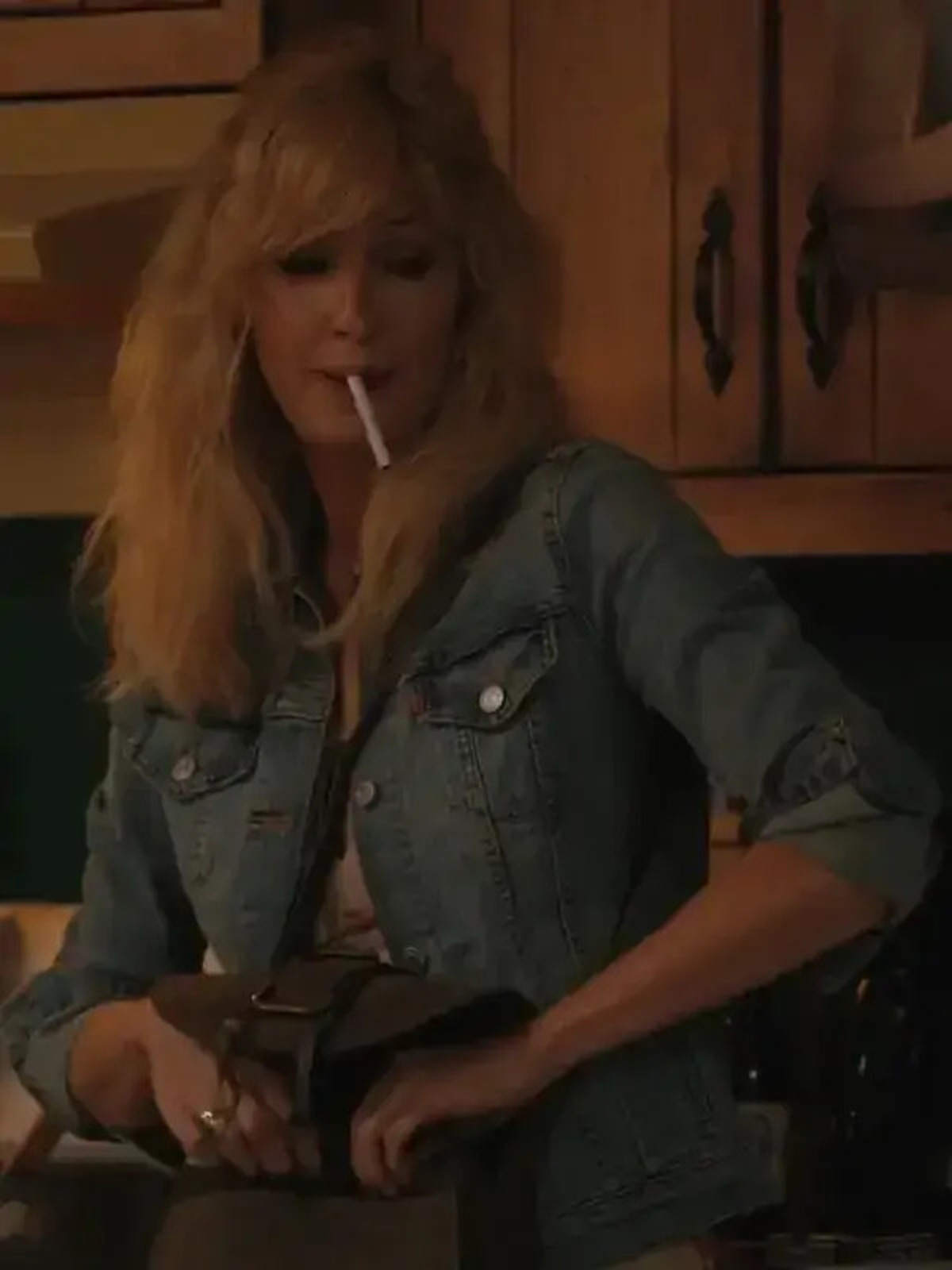 Yellowstone S5 Beth Dutton Blue Denim Jacket