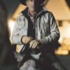 Yellowstone S5 John Dutton Cream White Cotton Jacket