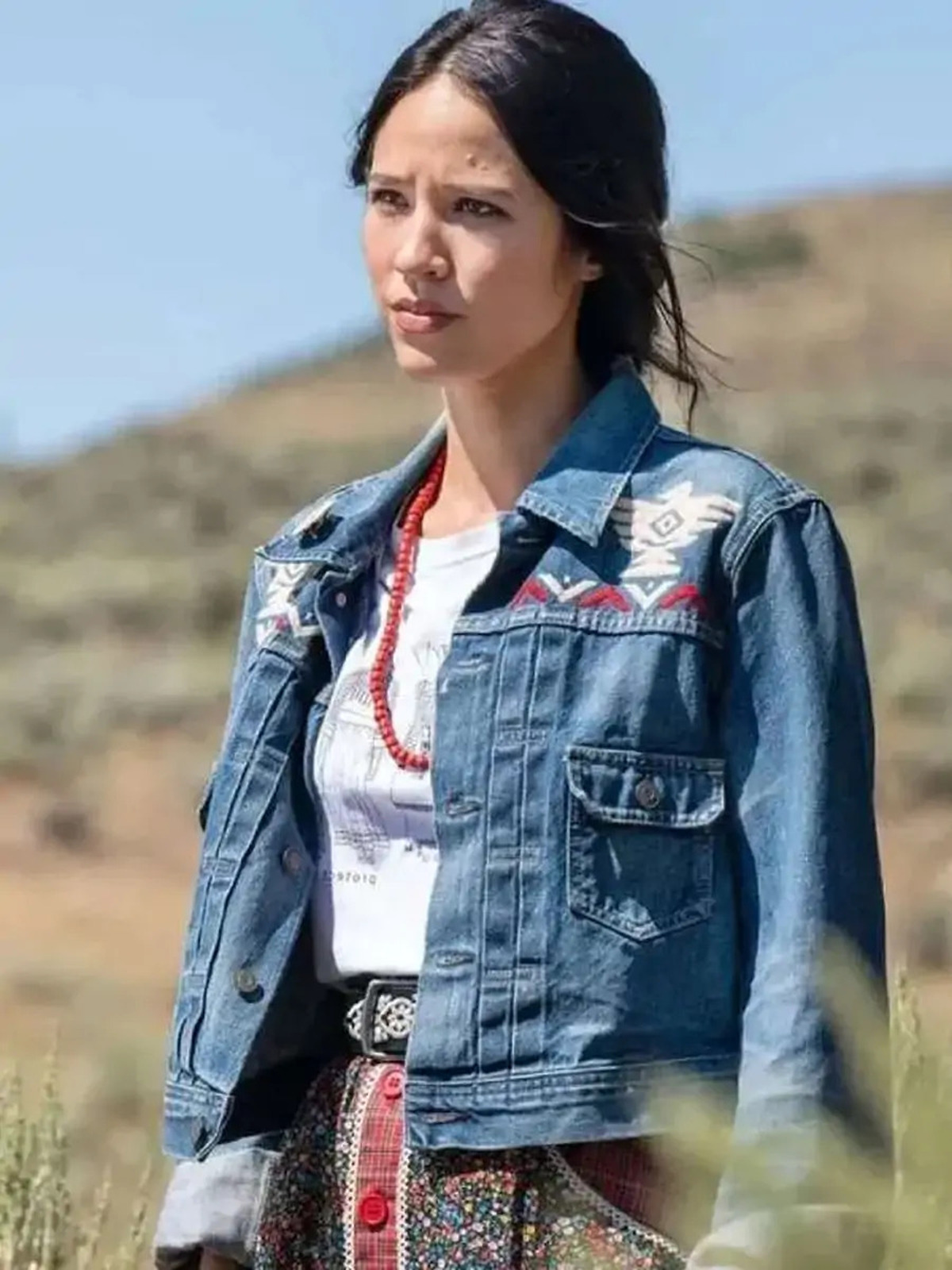 Yellowstone S5 Kelsey Asbille Blue Denim Jacket