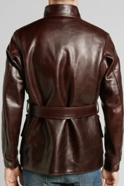 Barbour Triumph Motorcycle Leather Jacket