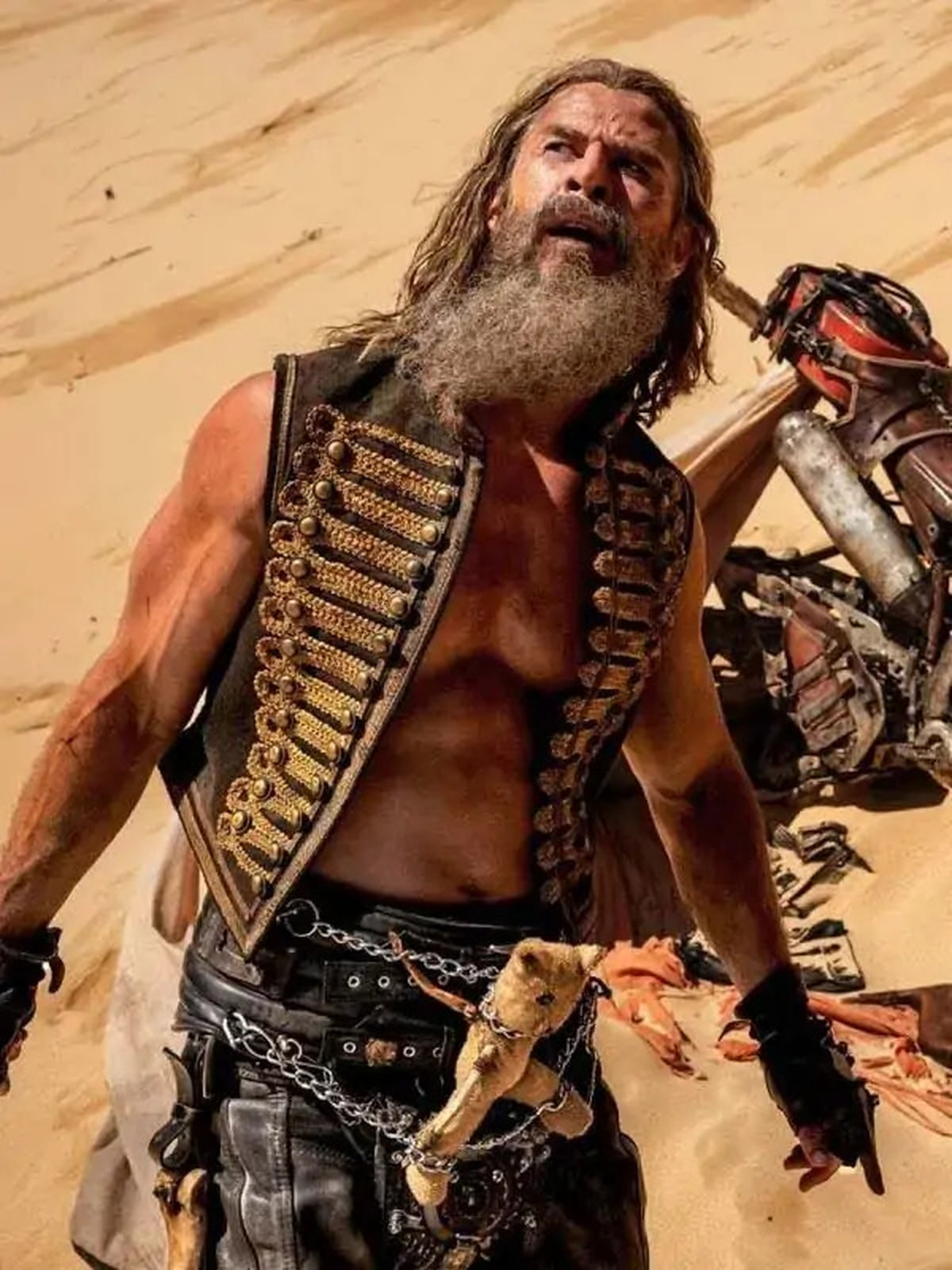 Chris Hemsworth Furiosa A Mad Max Saga Warlord Dementus Vest