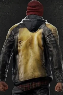 Infamous 2 Cole Macgrath Yellow Leather Jacket