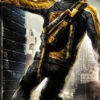Infamous 2 Cole Macgrath Yellow Leather Jacket - Image 3