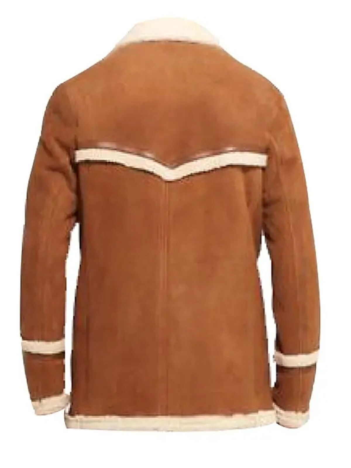 The Golden Circle Harry Hart Kingsman Brown Shearling Coat