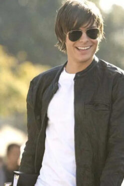17 Again Zac Efron Leather Jacket
