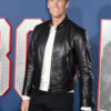 80 for Brady Tom Brady Black Leather Jacket
