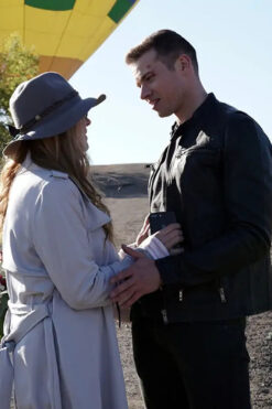 9-1-1 Oliver Stark Black Leather Jacket