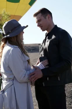 9-1-1 Oliver Stark Black Leather Jacket