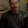 9-1-1 Oliver Stark Black Leather Jacket