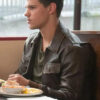 Abduction Taylor Lautner Bomber Leather Jacket