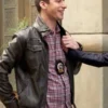 Andy Samberg Brooklyn Nine-Nine Bomber Leather Jacket
